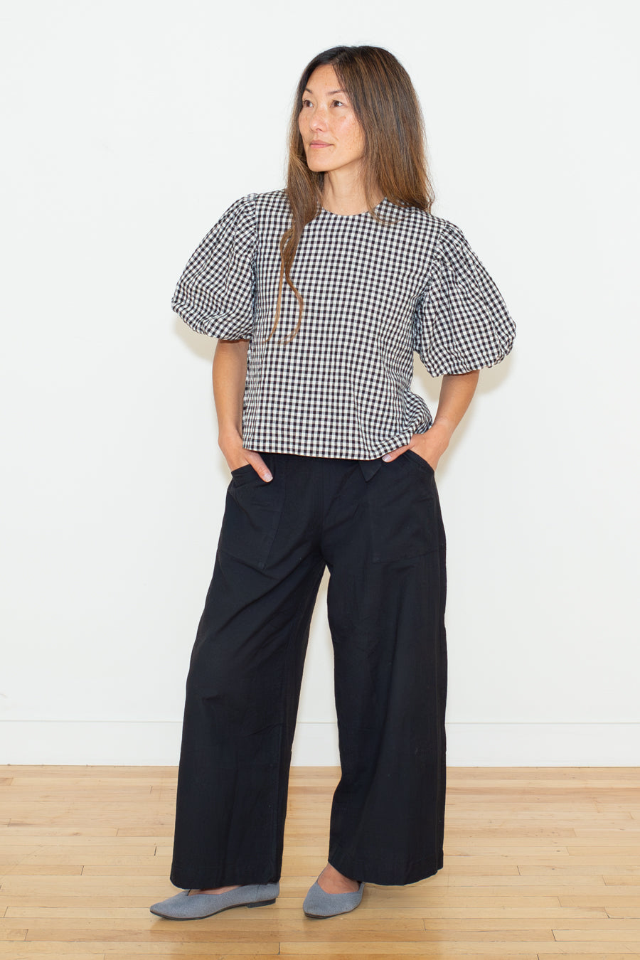 Balloon Sleeve Blouse