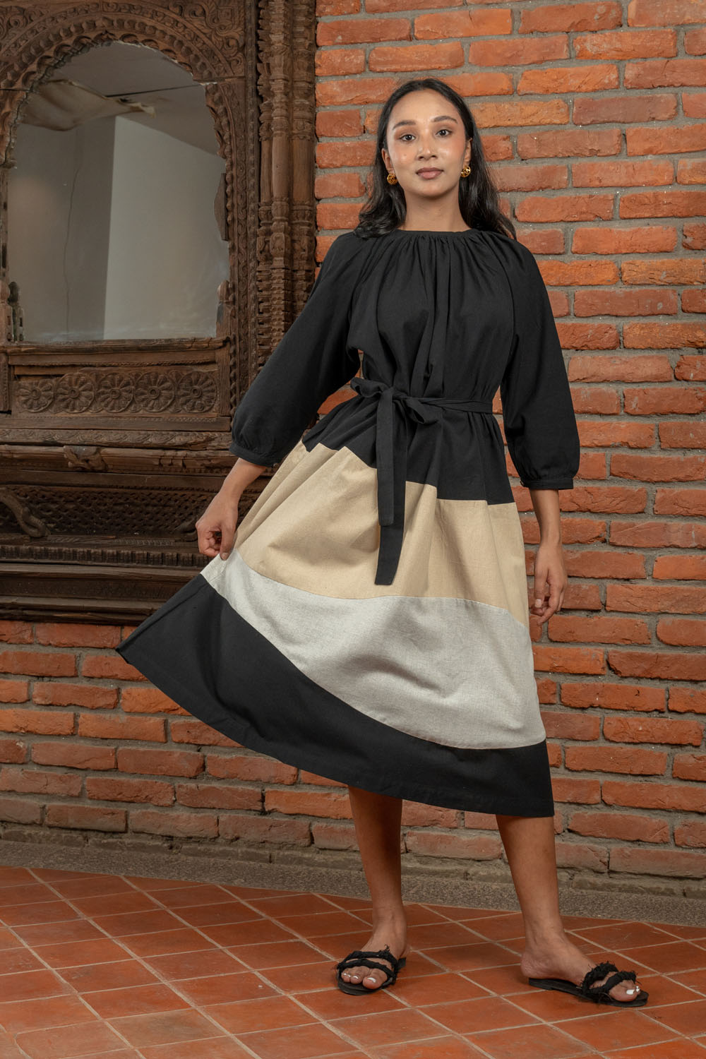 Color Block Dress