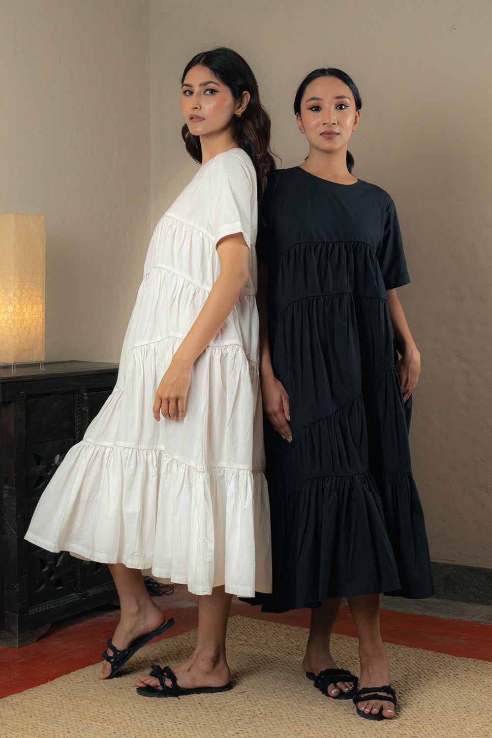 Cascade Breezy Tiered Dress