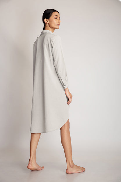 Kapa Shirt Dress - Gray
