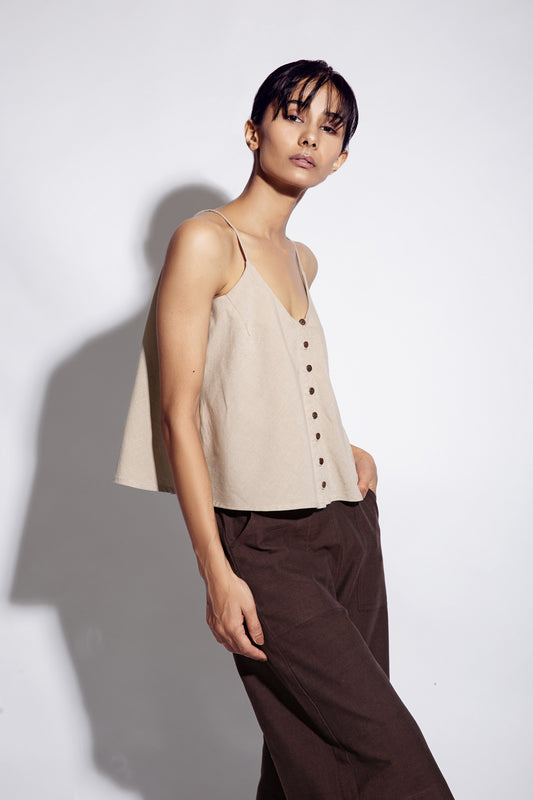 Slip tank top