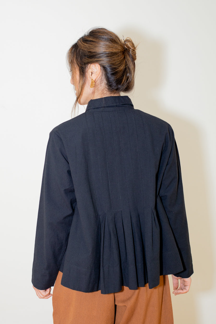 Pleated Drama Shirt