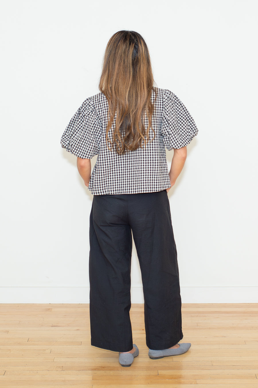 Balloon Sleeve Blouse