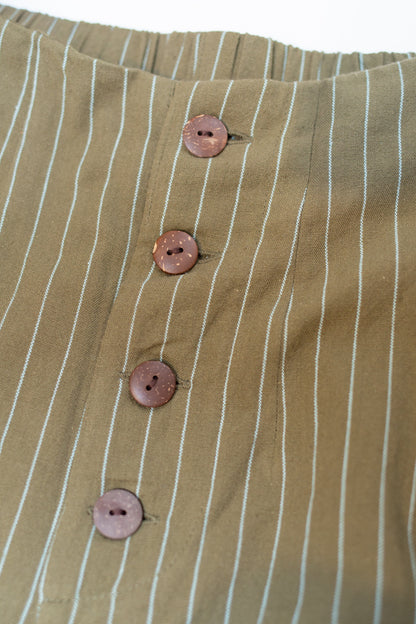 Front Button Detail Pant