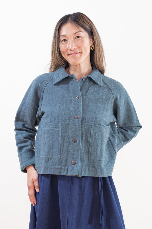 Cropped Boxy Jacket