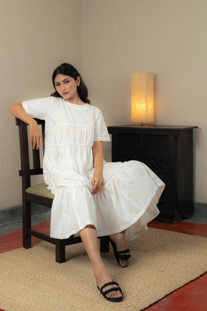 Cascade Breezy Tiered Dress