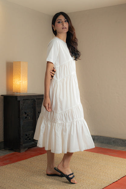 Cascade Breezy Tiered Dress
