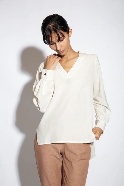 Side Button Tunic