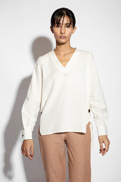 Side Button Tunic